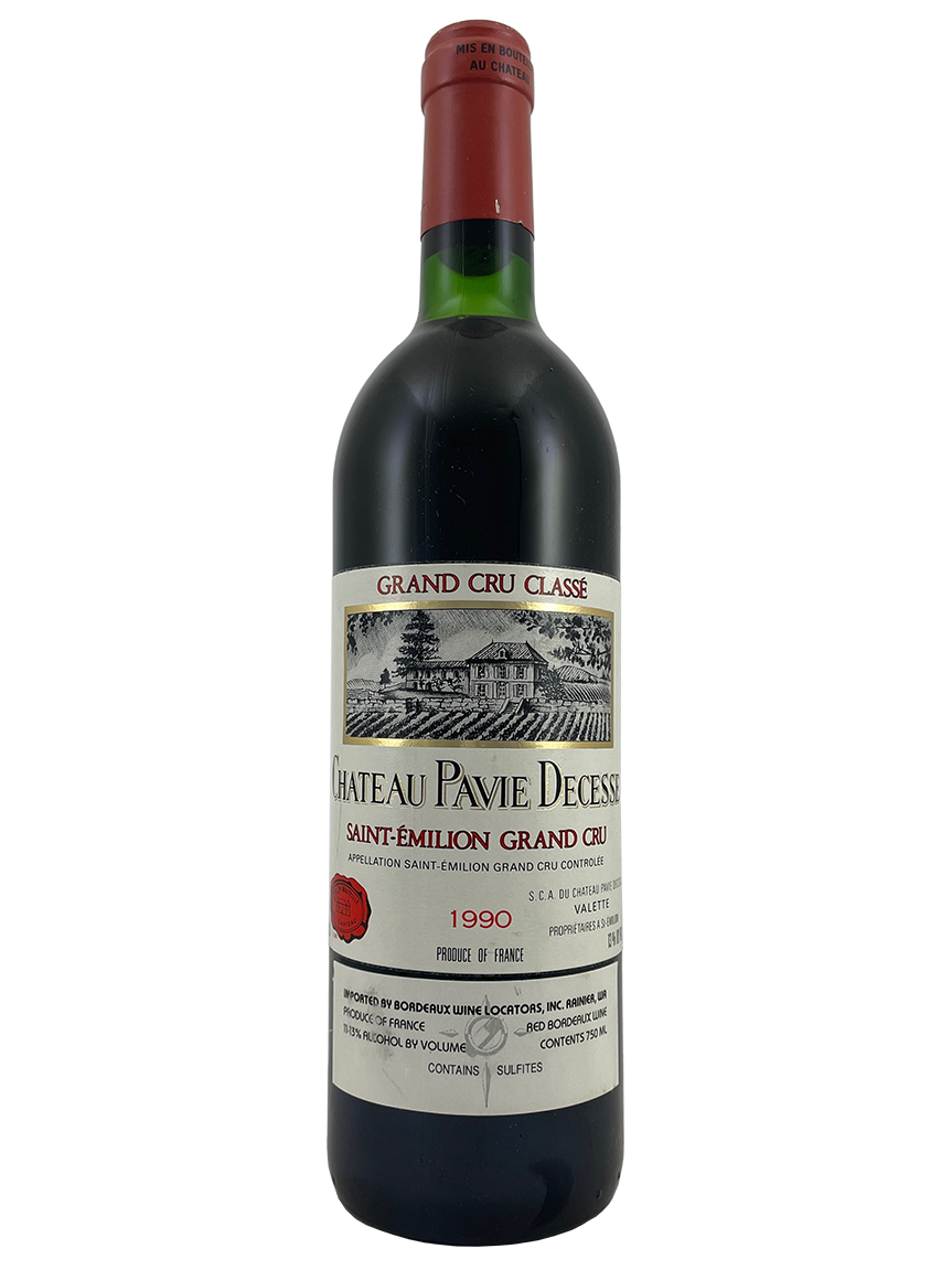 1990 Chateau Pavie Decesse