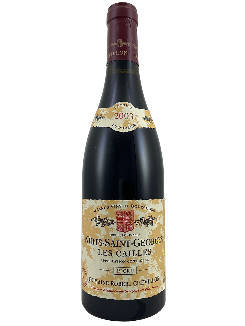 2003 Chevillon Nuits st Georges 1er Les Cailles