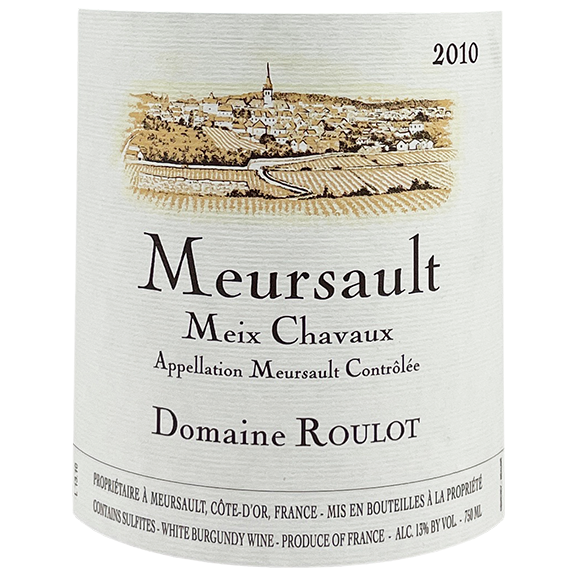 Jean-Marc Roulot Meursault "Les Meix Chavaux" 2010