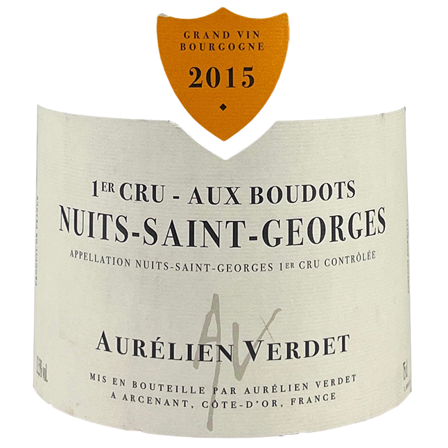 Aurelien Verdet Nuits-Saint-Georges 1er Cru "Les Boudots" 2015