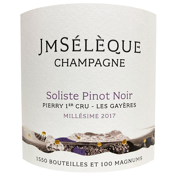 2018 J M Seleque Soliste Pinot Noir Extra Brut