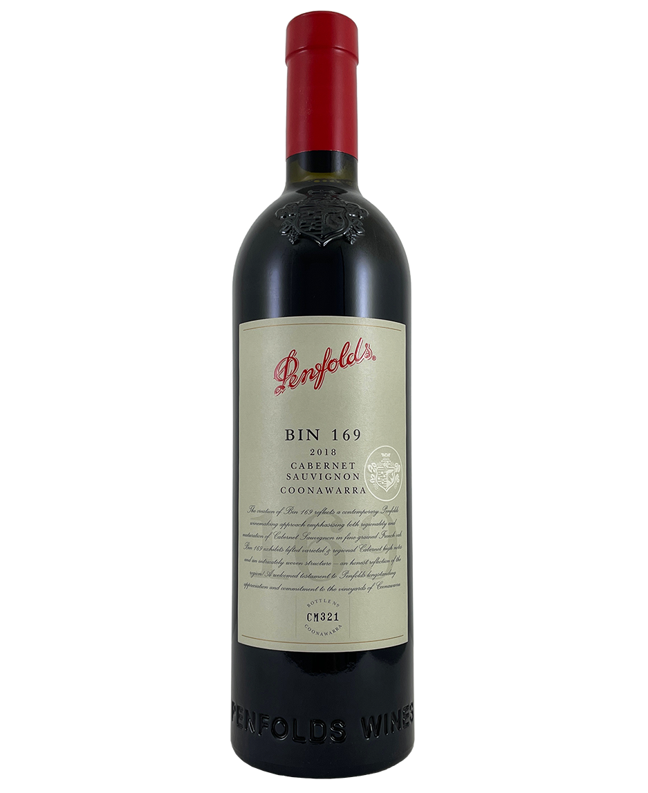 2018 Penfolds Bin 169 Coonawarra Cabernet Sauvignon