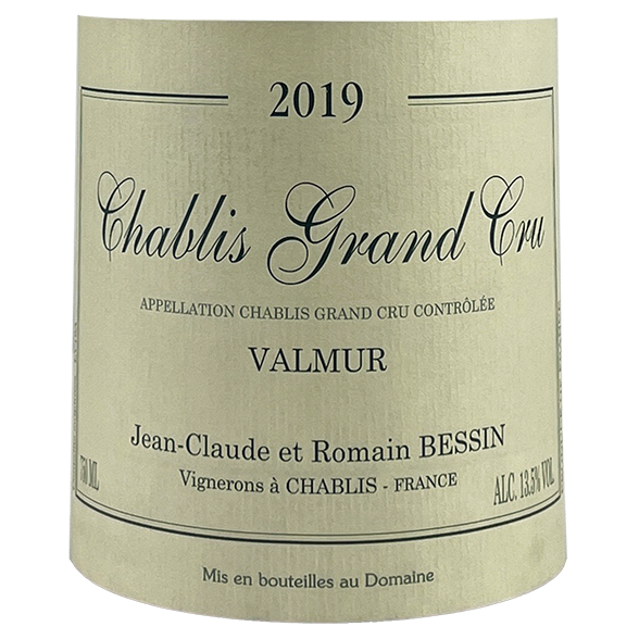 2019 Jean Claude Bessin Chablis Grand Cru Valmur