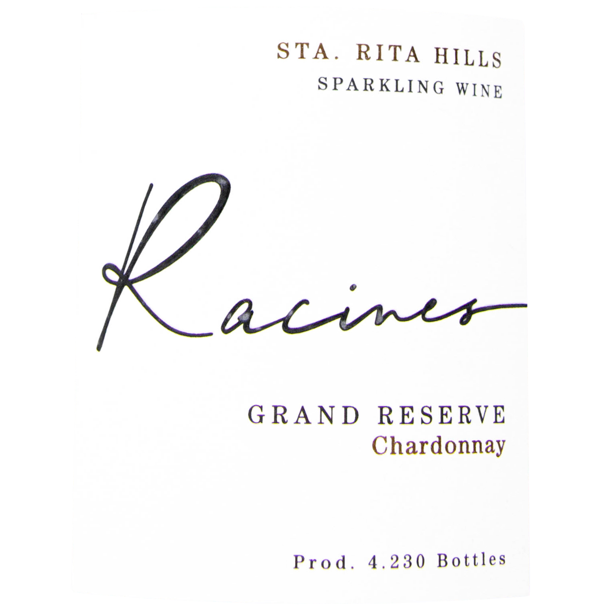 2019 Racines Grand Reserve Sparking Chardonnay