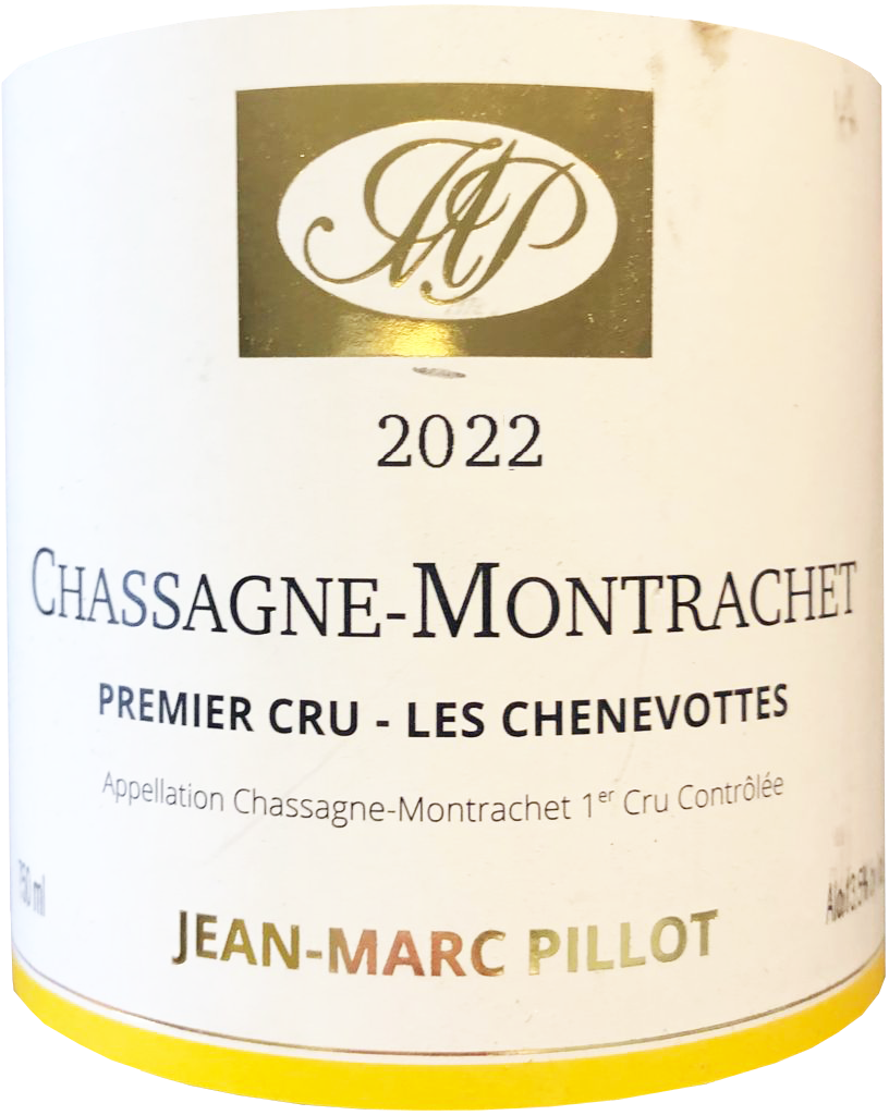 Jean-Marc Pillot Chassagne-Montrachet 1er Cru Chenevottes 2022