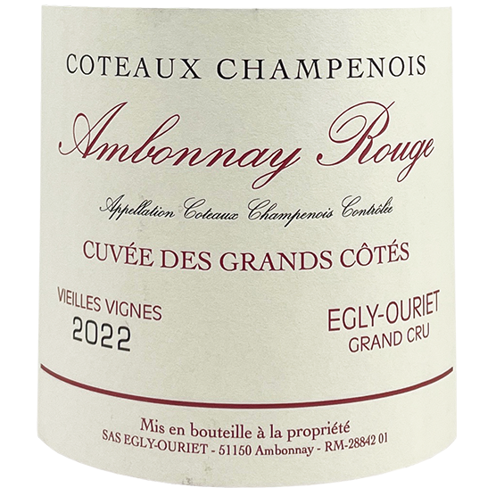 Egly-Ouriet Coteaux Champenois Ambonnay Rouge 2022