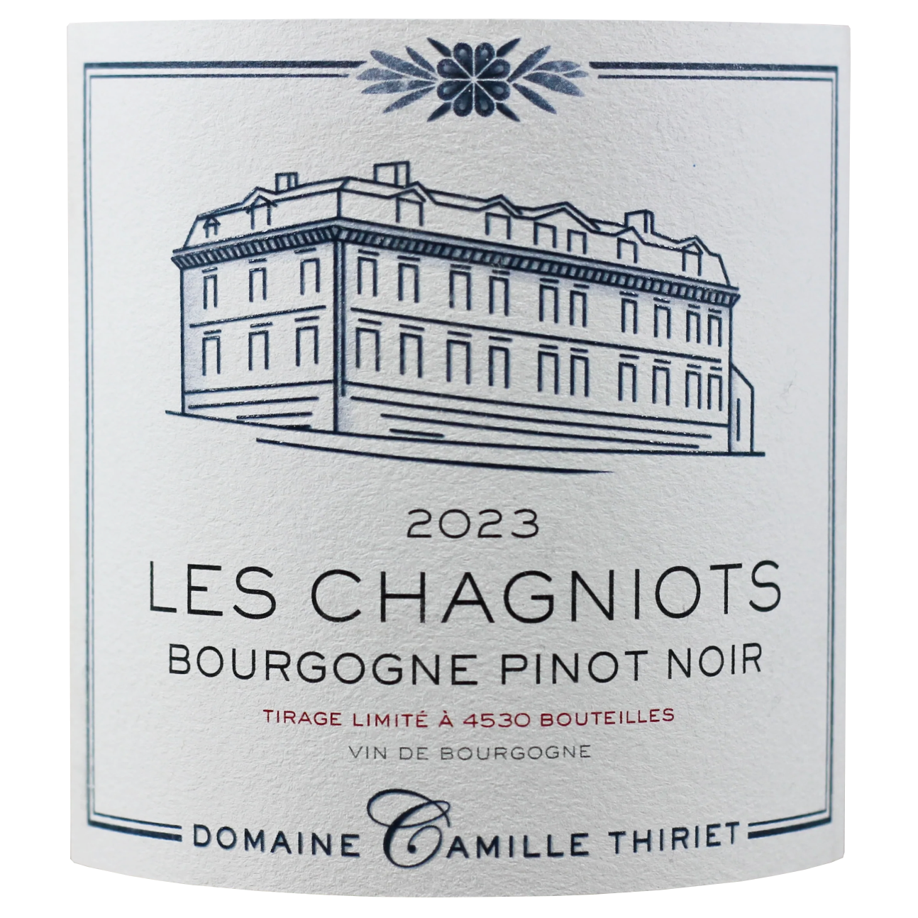 2023 Camille Thiriet Bourgogne Rouge Les Chagniots