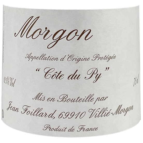 2023 Jean Foillard Morgon Cote Du Py