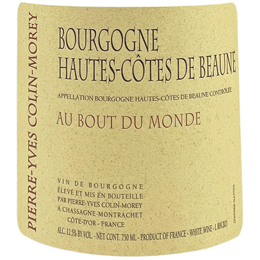 2023 Pierre Yves Colin Morey Bourgogne Haut Cote Du Beaune Au Bout Du Monde