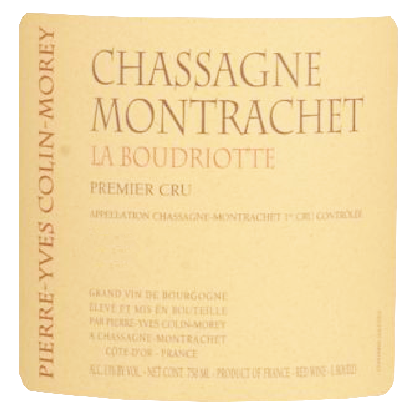 2023 Pierre Yves Colin Morey Chassagne Montrachet 1er Boudriotte (Rouge)