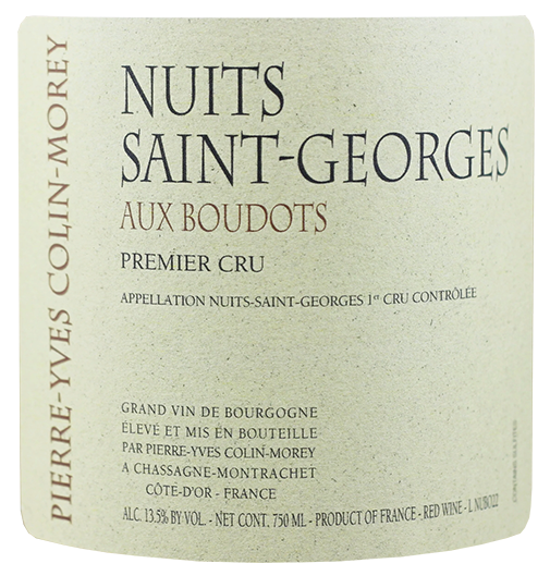 2023 Pierre Yves Colin Morey Nuits St Georges 1er Boudots