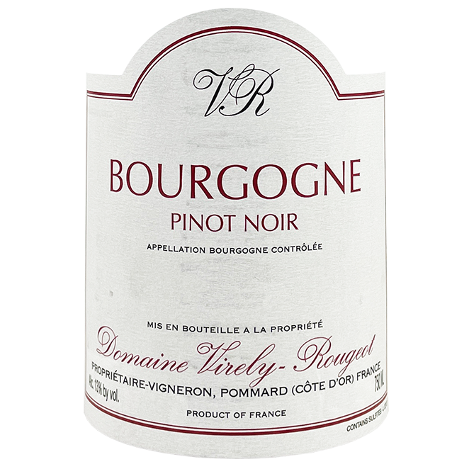 ワイン Domaine Rougeot Bourgogne Pinot Noir Virely-Rougeot Bourgogne Pinot Noir 2023