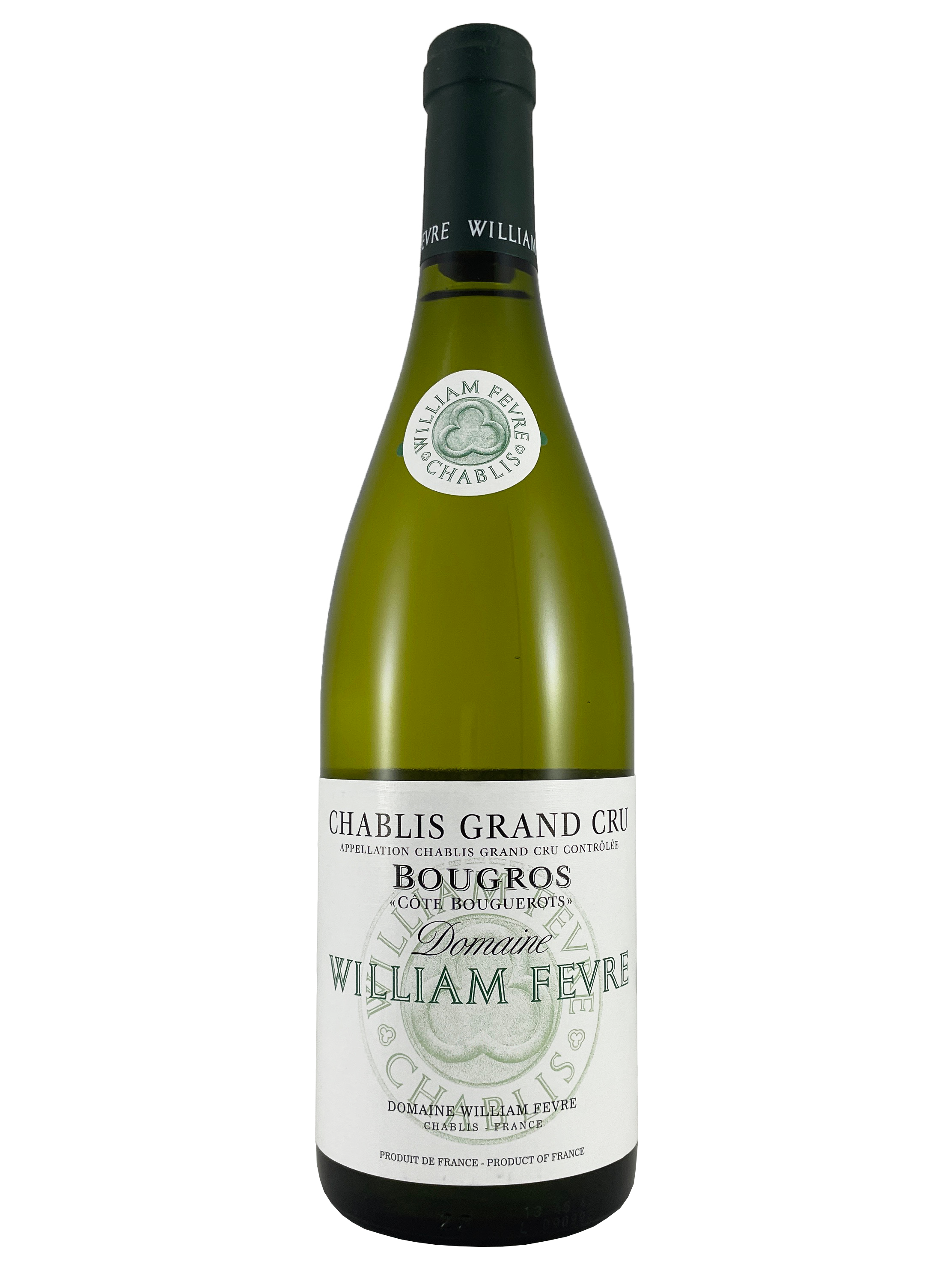 2023 William Fevre Chablis Grand Cru Bougros Cote Bouguerots