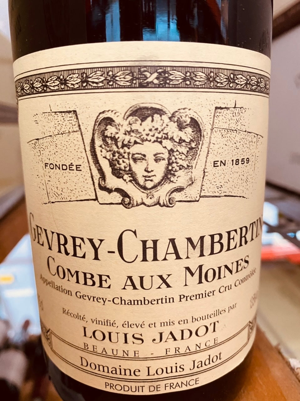 Louis Jadot Gevrey-Chambertin 1er Cru "La Combe aux Moines" 2015