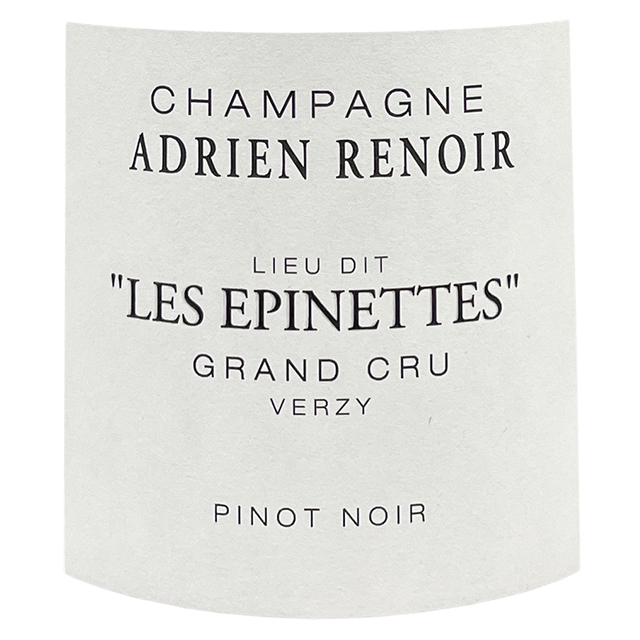 Adrien Renoir Champagne Grand Cru "Les Épinettes" Extra Brut 2020