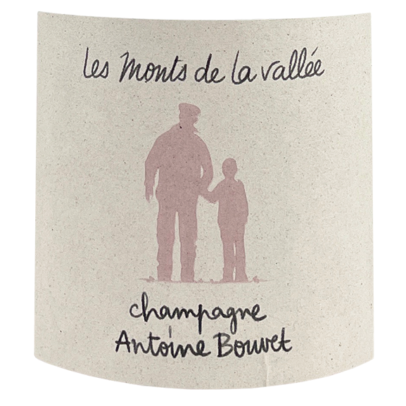 Antoine Bouvet Champagne "Les Monts de la Vallée" Rosé Extra Brut