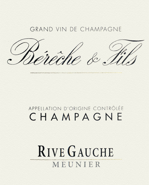 2019 Bereche & Fils Rive Gauche Extra Brut