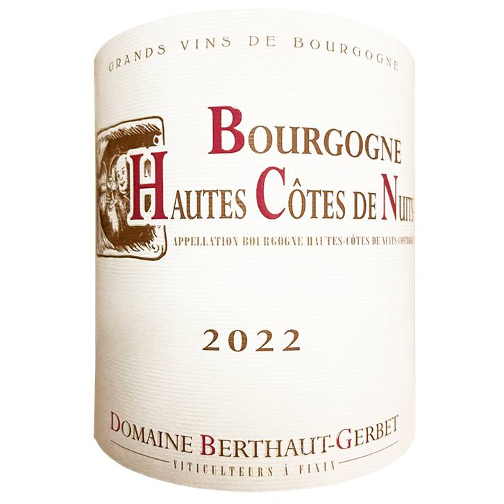 2022 Berthaut Gerbet Bourgogne Hautes Cotes De Nuits Rouge