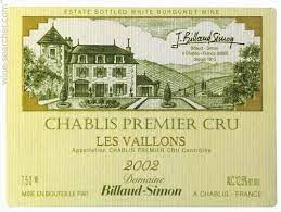 Billaud-Simon Chablis 1er Cru “Vaillons” 375ml 2020