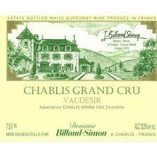 Billaud-Simon Chablis Grand Cru "Vaudesir" 2020