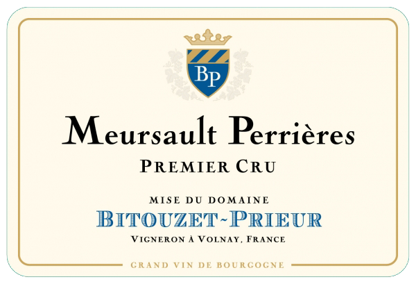 Domaine Bitouzet-Prieur Meursault 1er Cru "Perrieres" 2019