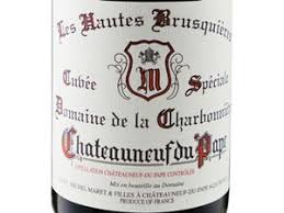 Domaine de la Charbonniere Chateauneuf-du-Pape "Les Hautes Brusquieres" Cuvee Speciale 2016
