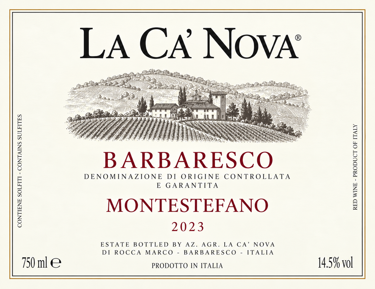 La Ca’ Nova Barbaresco Montestefano 2023