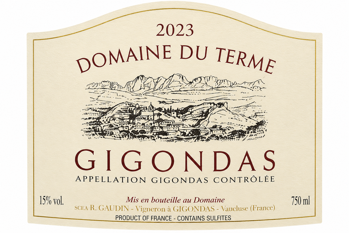 Domaine du Terme Gigondas “Tradition” 2023