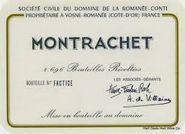 Domaine de la Romanee-Conti Montrachet Grand Cru 2020