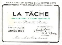 Domaine de la Romanee-Conti La Tache Grand Cru 2011