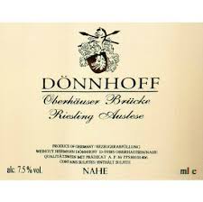 Doennhoff Oberhauser Bruecke Riesling Auslese Goldkapsel 2015