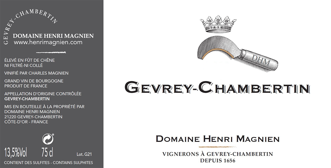 2022 Henri Magnien Gevrey Chambertin 1.5Ltr