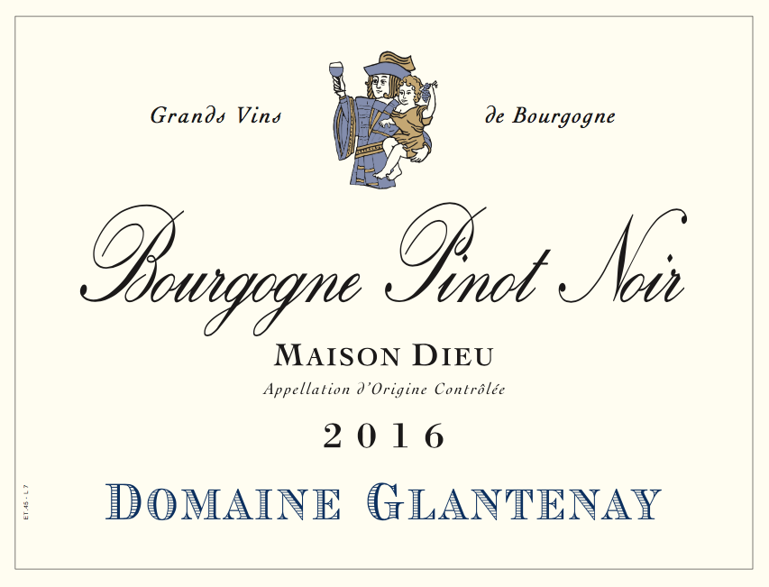 Georges Glantenay Bourgogne Pinot Noir “Maison Dieu” 2018