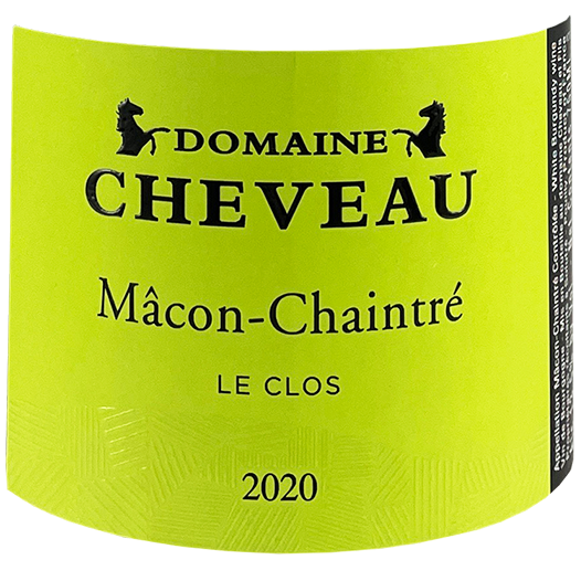 Cheveau Macon-Chaintre "Les Clos" 2020