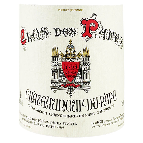 2022 Clos Des Papes Chateauneuf Du Pape