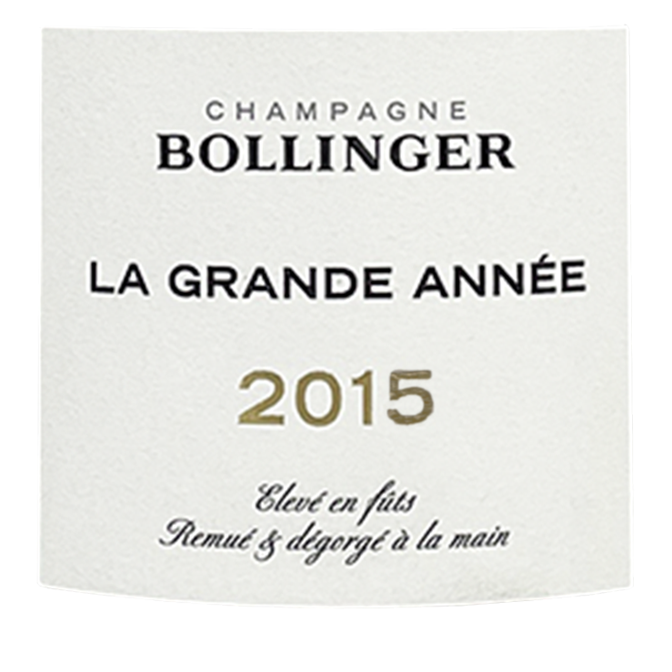 2015 Bollinger Champagne La Grande Annee