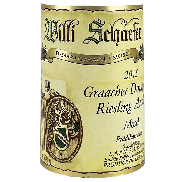 Willi Schaefer Graacher Domprobst Riesling Auslese #14 2015 375ml