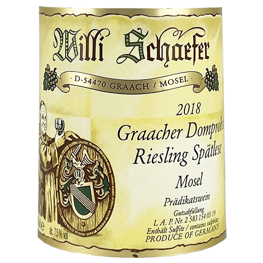 Willi Schaefer Graacher Domprobst Riesling Spatlese #5 2018