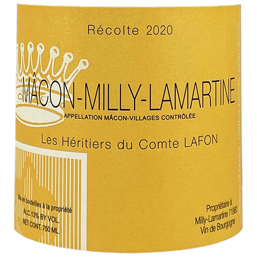 Heritiers du Comte Lafon Macon-Milly-Lamartine 2020