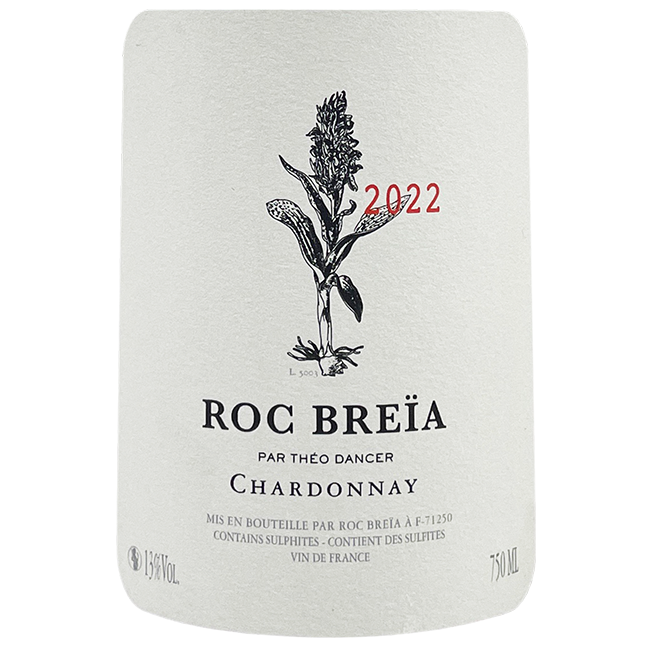 2022 Roc Breia Vin De France Chardonnay