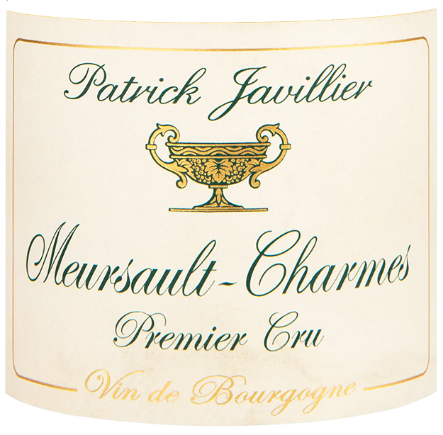 Patrick Javillier Meursault 1er Cru "Charmes" 2017