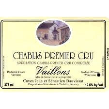 Jean & Sebastien Dauvissat Chablis 1er Cru "Vaillons" Vieilles Vignes 2014