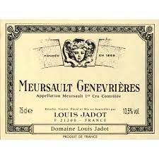 Louis Jadot Meursault 1er Cru "Les Genevrieres" 2020