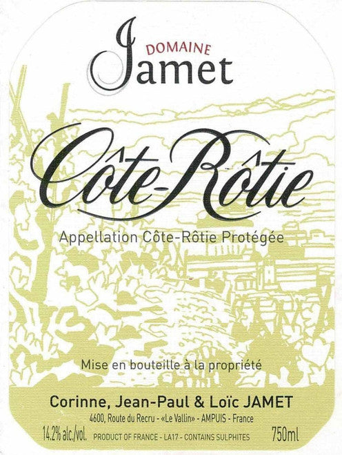 2022 Jamet, Corinne, Jean Paul & Loic Cote Rotie