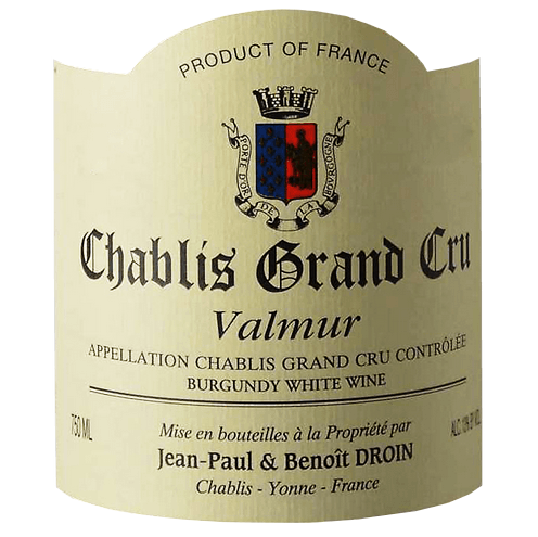 Jean-Paul & Benoît Droin Chablis Grand Cru “Valmur” 2024