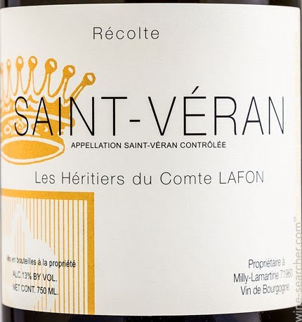 Heritiers du Comte Lafon Saint-Veran 2019