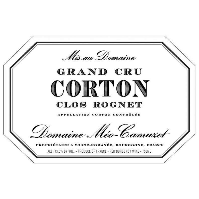 Meo-Camuzet Corton Grand Cru "Clos Rognet" 1998