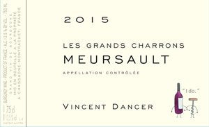 Vincent Dancer Meursault "Les Grands Charrons" 2017