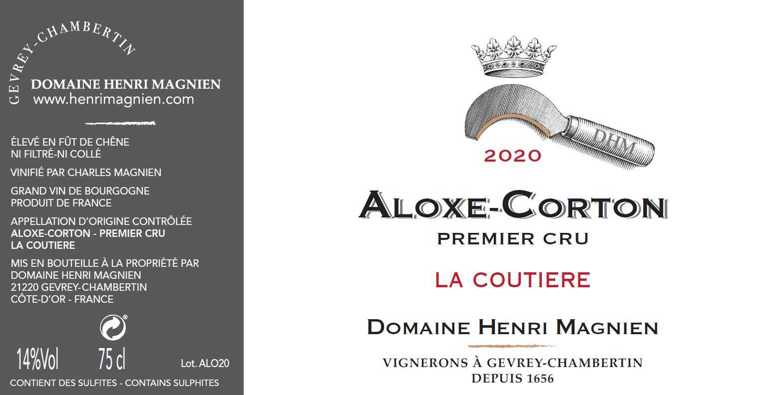 Henri Magnien Aloxe-Corton 1er Cru La Coutiere 2019