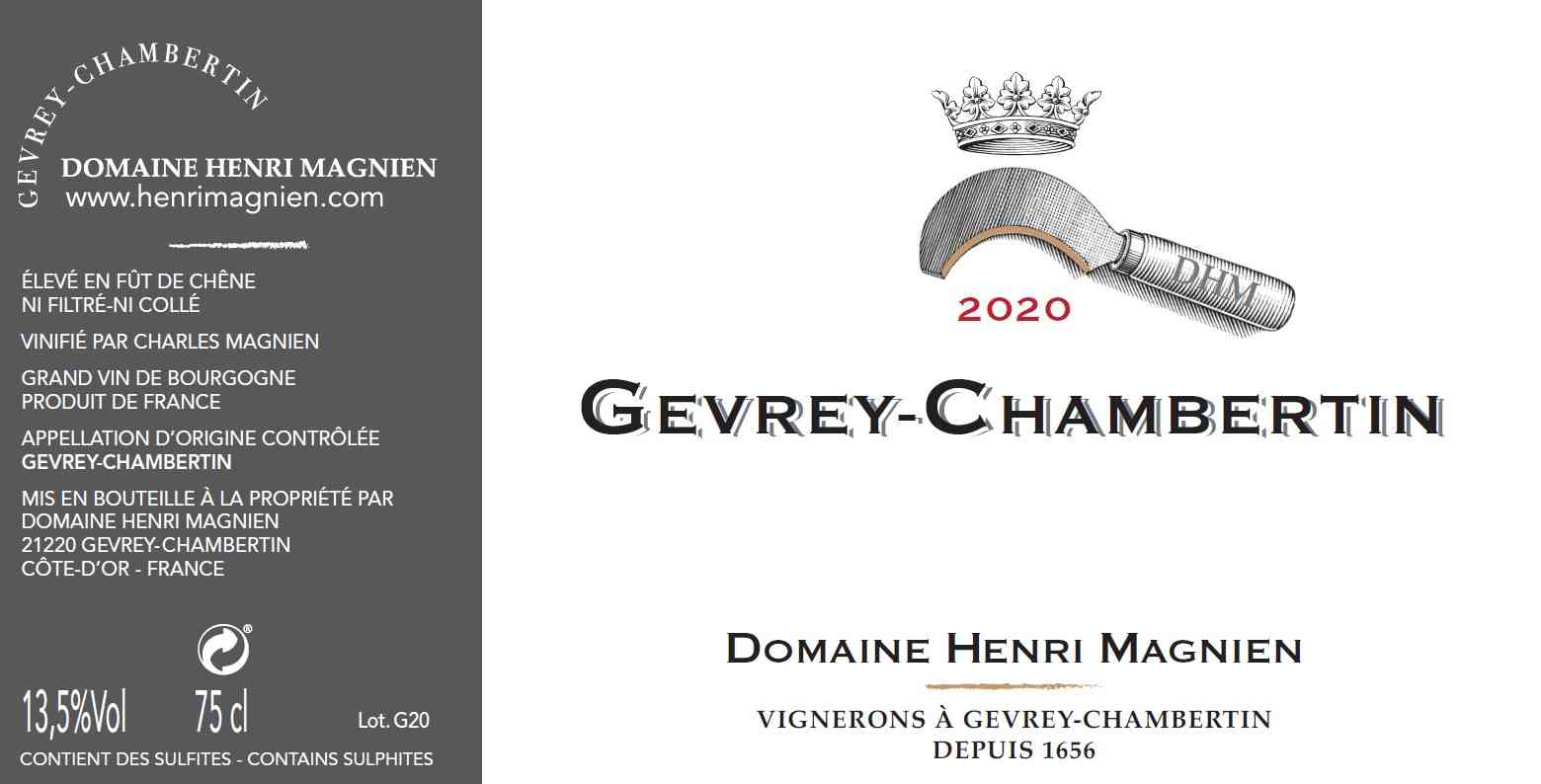 Henri Magnien Gevrey-Chambertin 2019